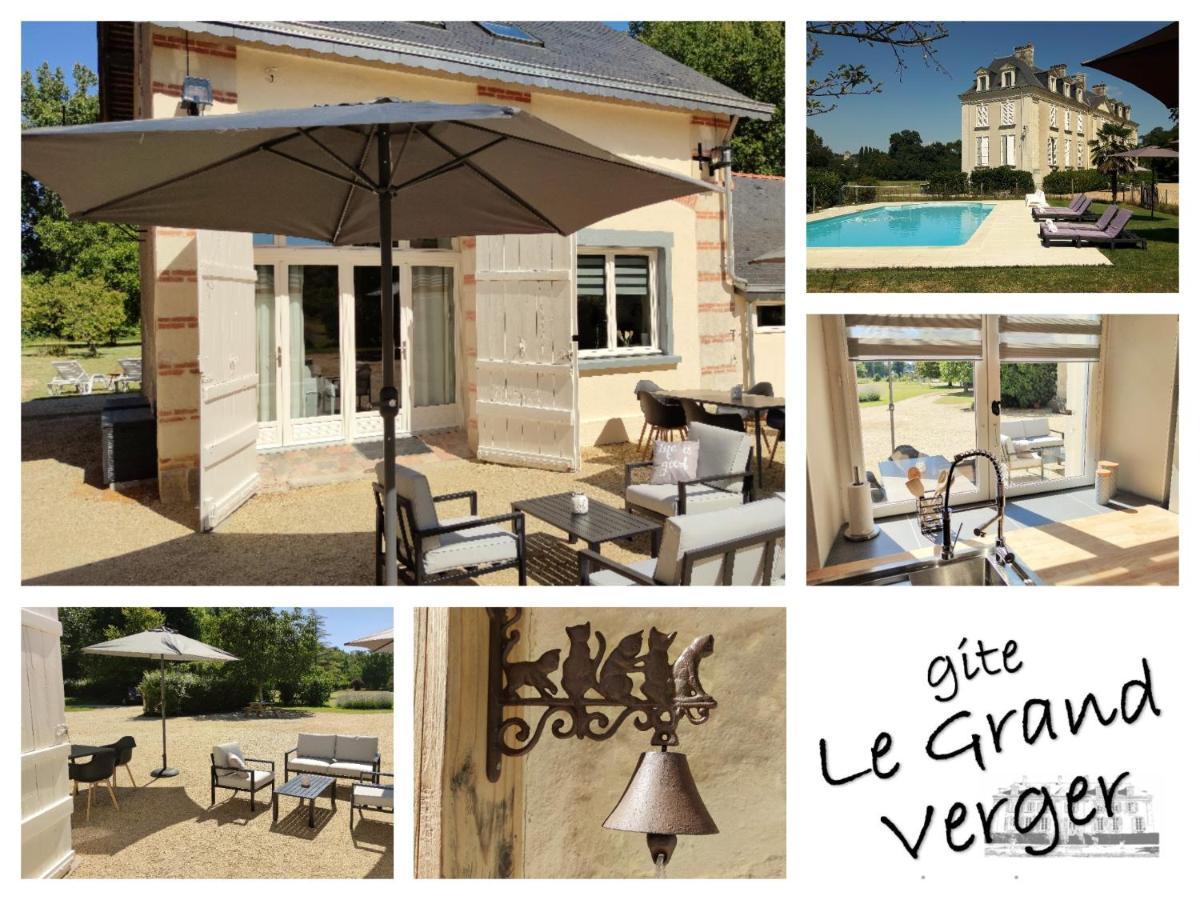 Chateau La Mothaye - Self Catering Apartments With Pool In The Loire Valley Les Bois-d'Anjou Bagian luar foto